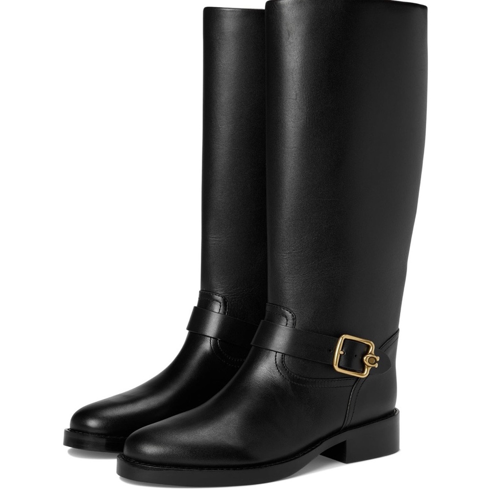 COACH® Madeline Leather Boots.